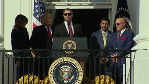 Washington Nationals reflect on World Series title during White House visit
