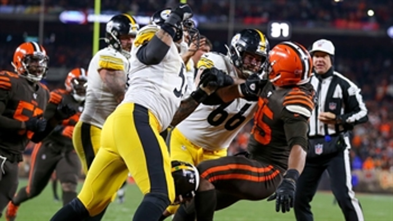 James Harrison expects refs to keep the peace when the Browns face the Steelers on Sunday
