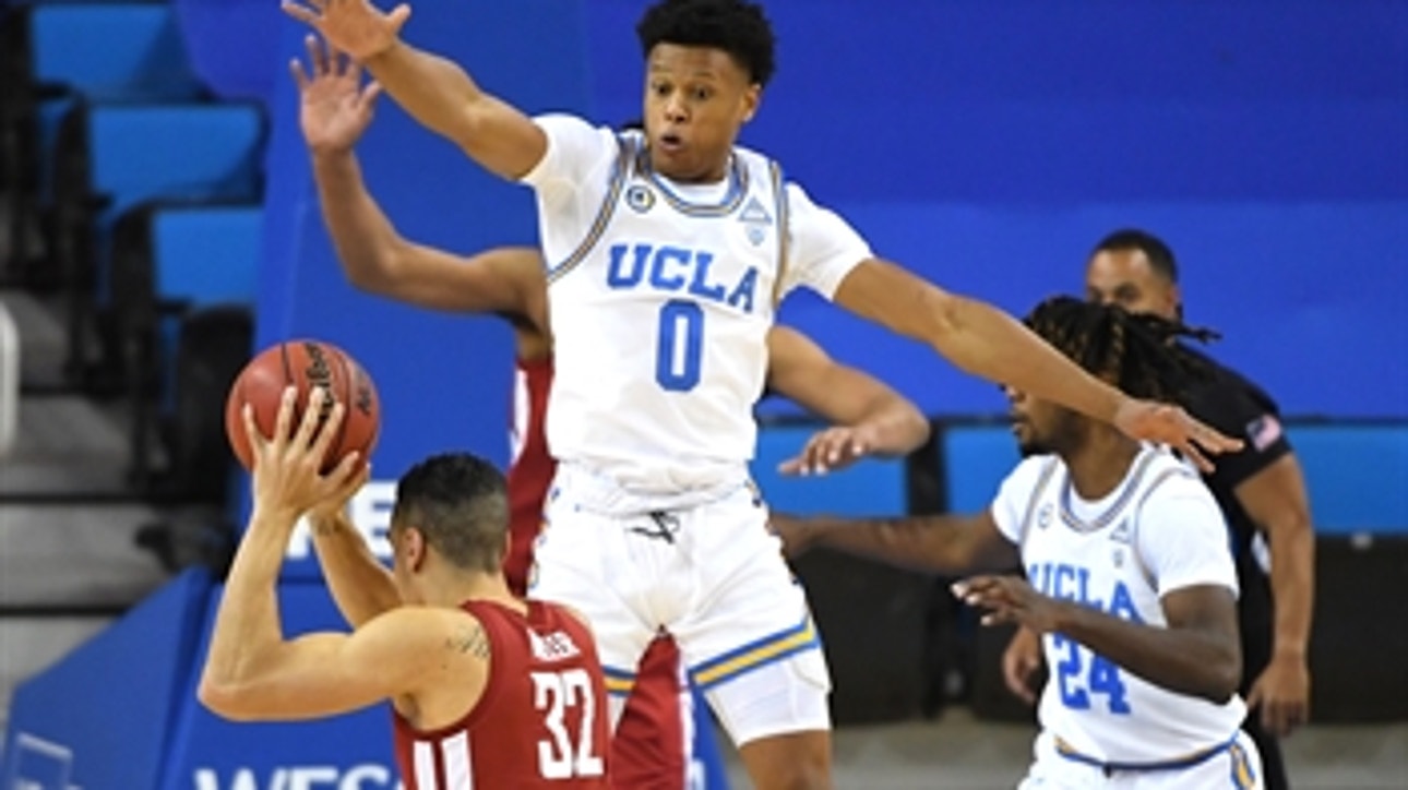 Jaylen Clark draws three-point play as UCLA goes 6-0