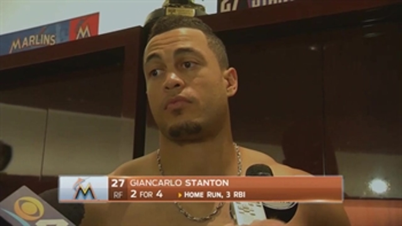 Marlins' Stanton: 'You got to keep throwing punches'