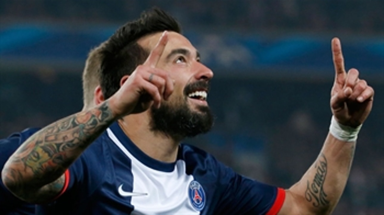 Lavezzi's wondrous strike puts PSG ahead