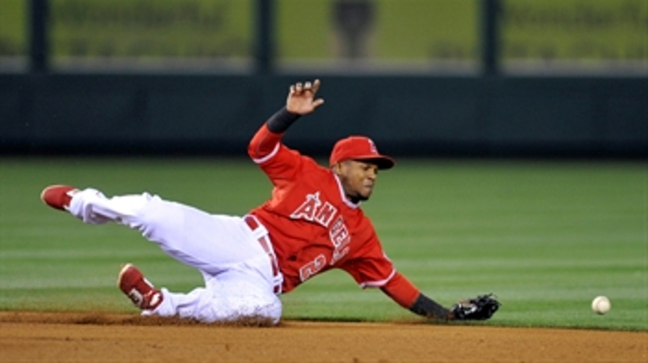 Angels downed late by Yankees