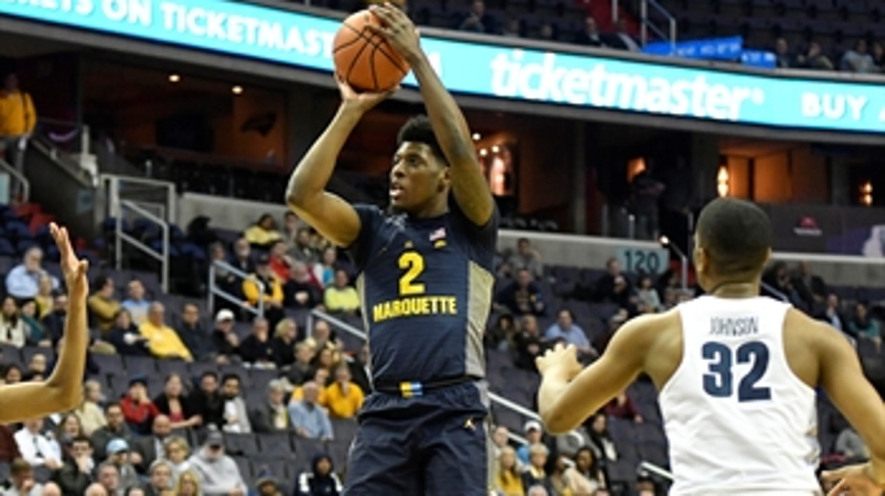 Marquette's hot shooting from deep leads them past Georgetown in OT