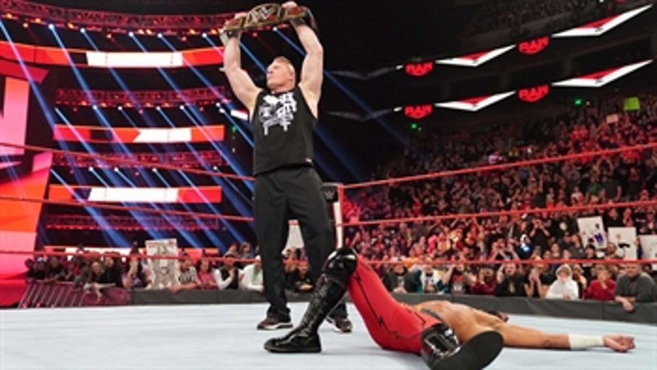 Brock Lesnar has score to settle against Ricochet at WWE Super ShowDown