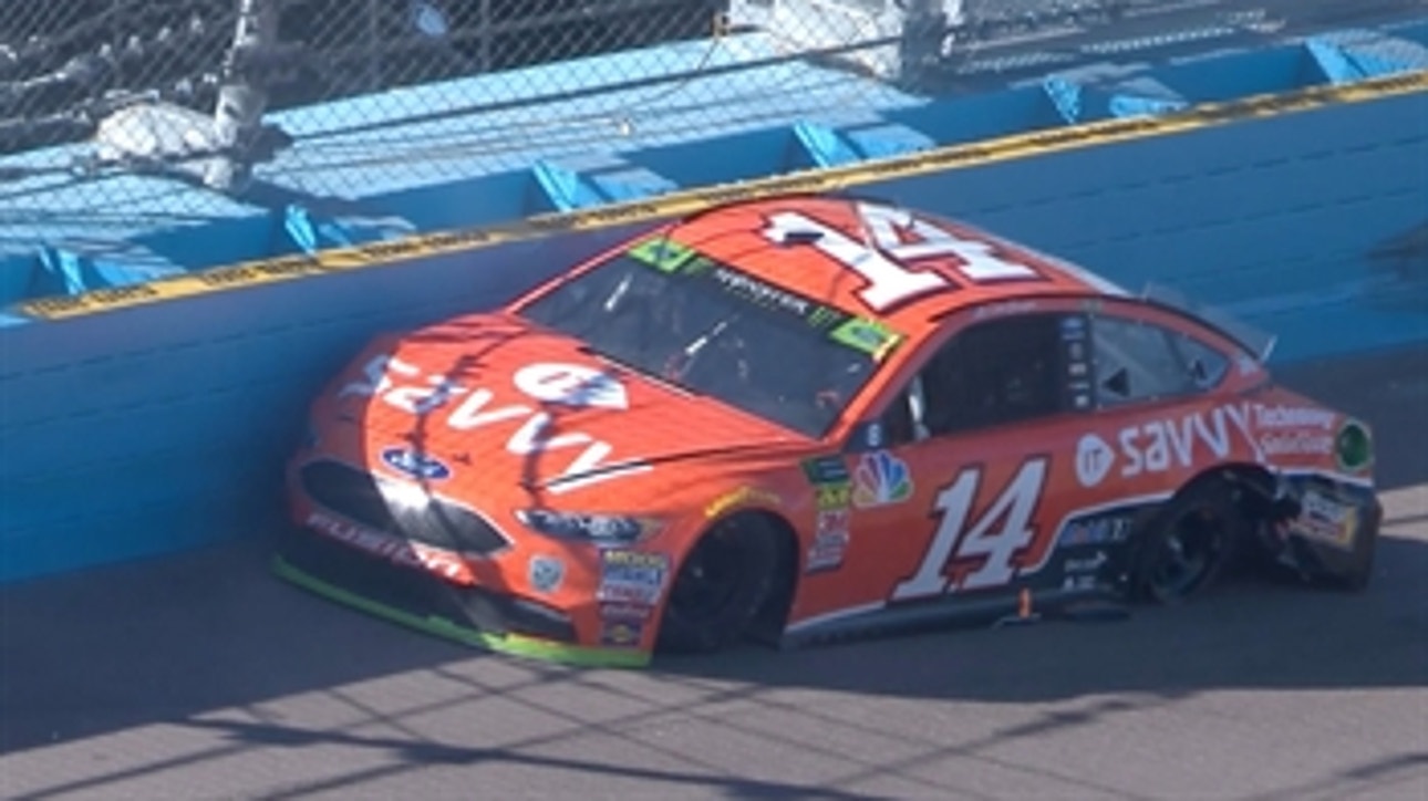 Clint Boywer's title hopes end after slamming the wall | 2018 ISM RACEWAY