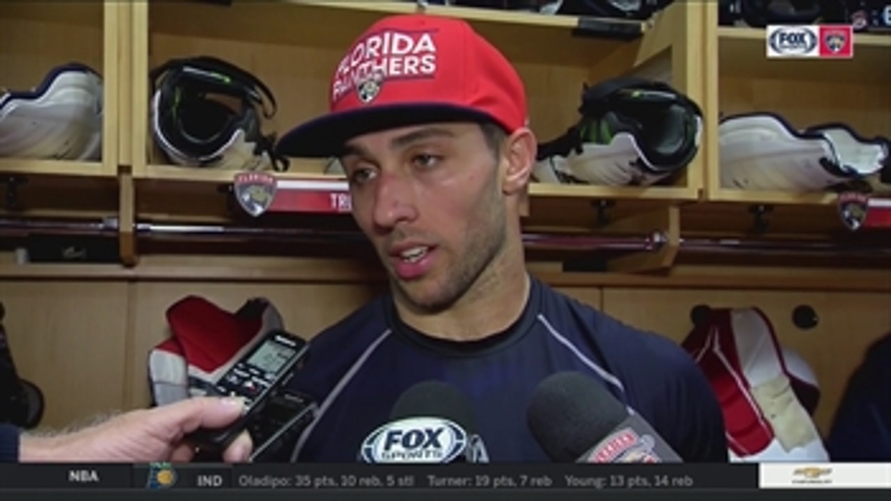 Vincent Trocheck: 'Great teams don't slip up, they're consistent'