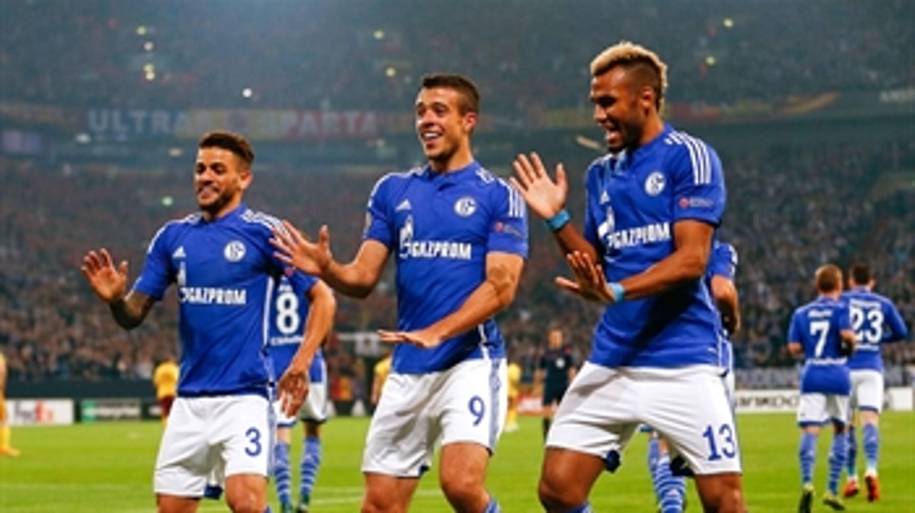 Di Santo scores Schalke go-ahead vs. Sparta Prague ' 2015-16 UEFA Europa League Highlights
