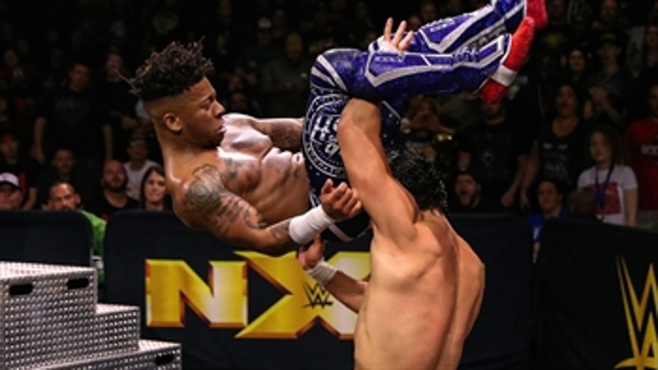 Lio Rush vs. Angel Garza - NXT Cruiserweight Title No. 1 Contender's Match: WWE NXT, Feb. 12, 2020