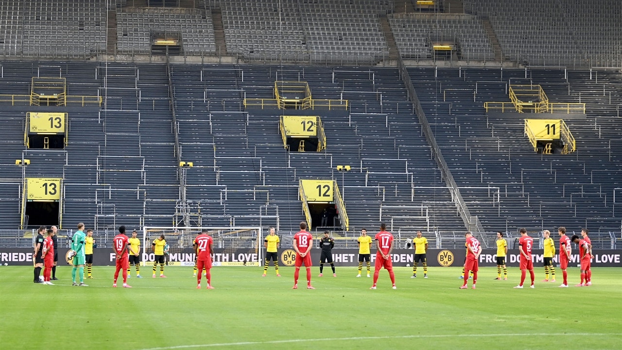Dortmund, Bayern observe moment of silence before match to remember those lost to covid-19