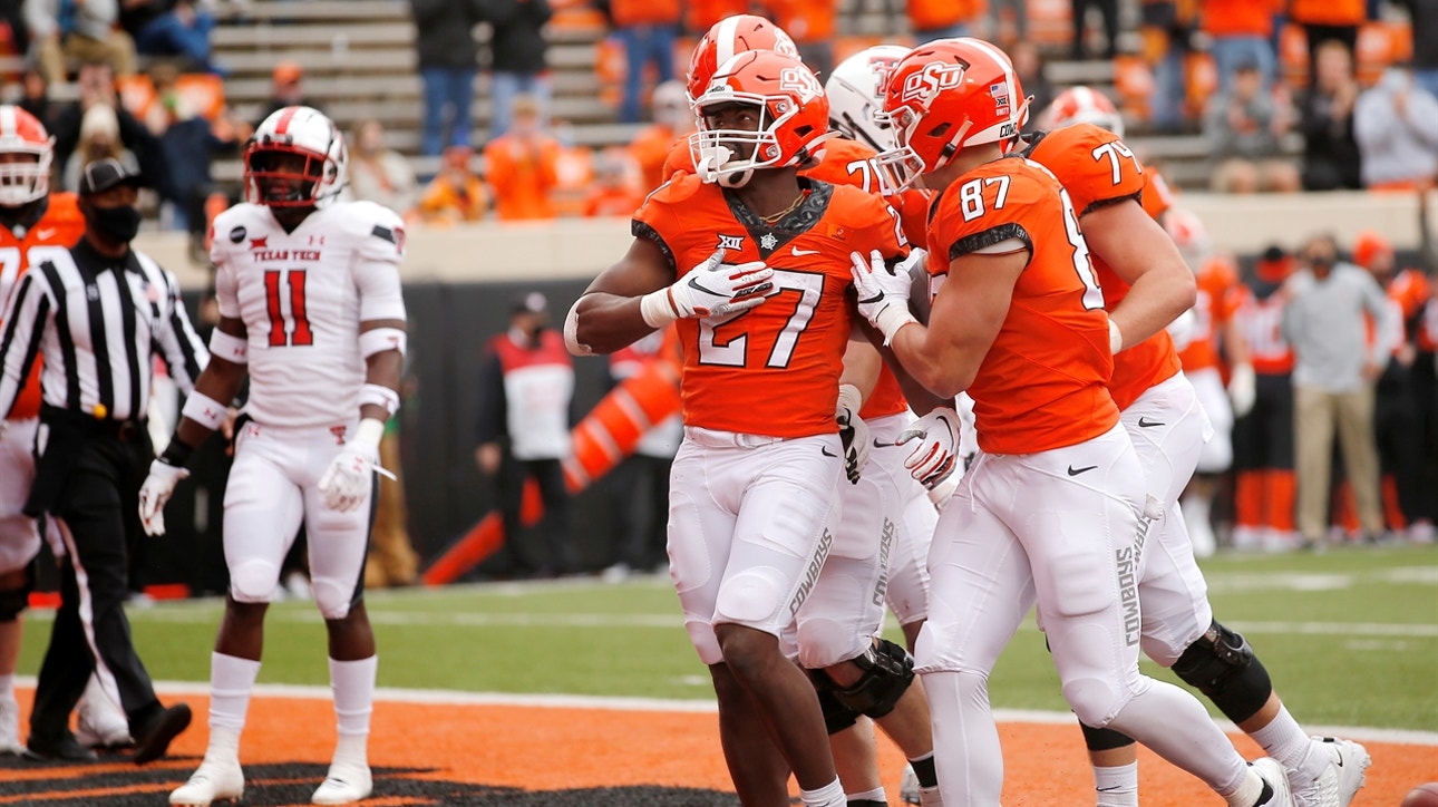 Dezmon Jackson's 3 TDs, 235 yards propels Oklahoma State to victory over Texas Tech, 50-44