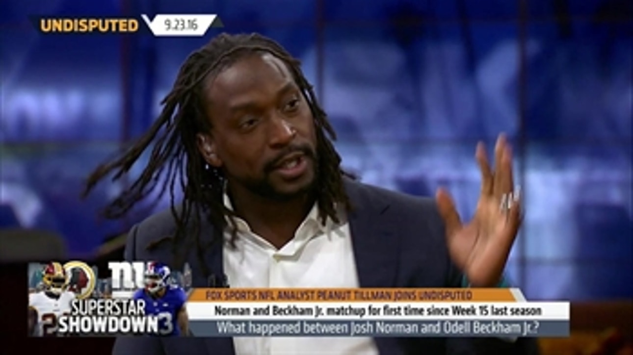 Charles Tillman explains what happened between OBJ and Josh Norman | UNDISPUTED