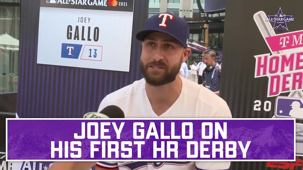 Rangers' OF Joey Gallo on facing hometown Trevor Story in the Home Run Derby