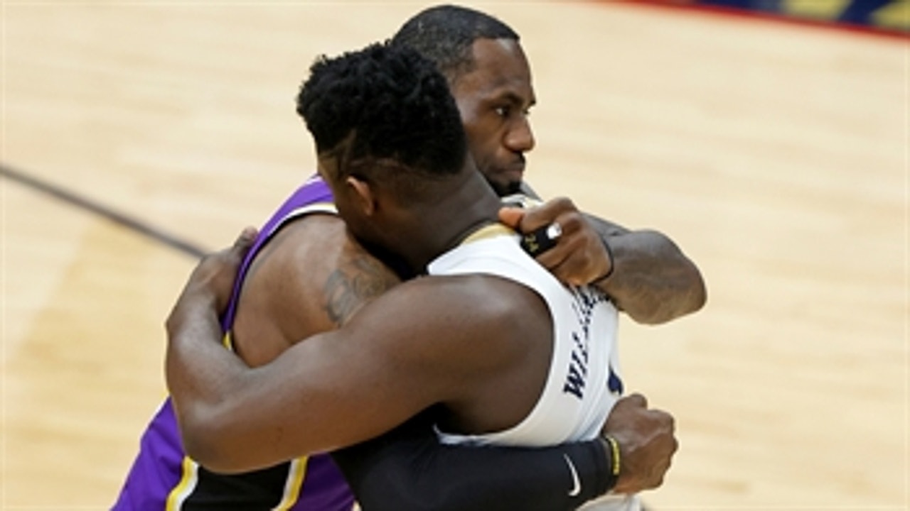 Shannon Sharpe: This notion that LeBron is weak for helping Zion, others, is baffling to me