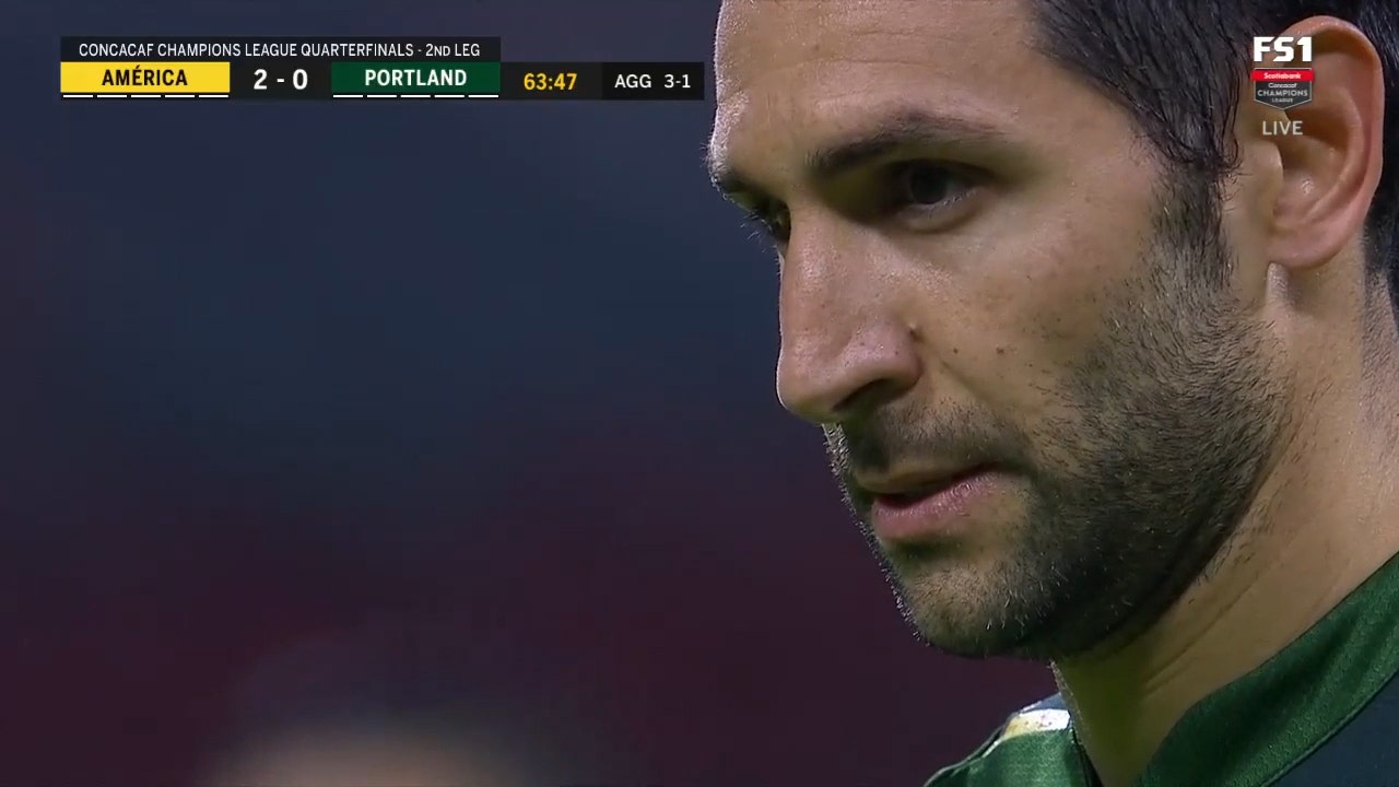 Timbers draw within one on Diego Valeri penalty shot, trail Club América, 2-1