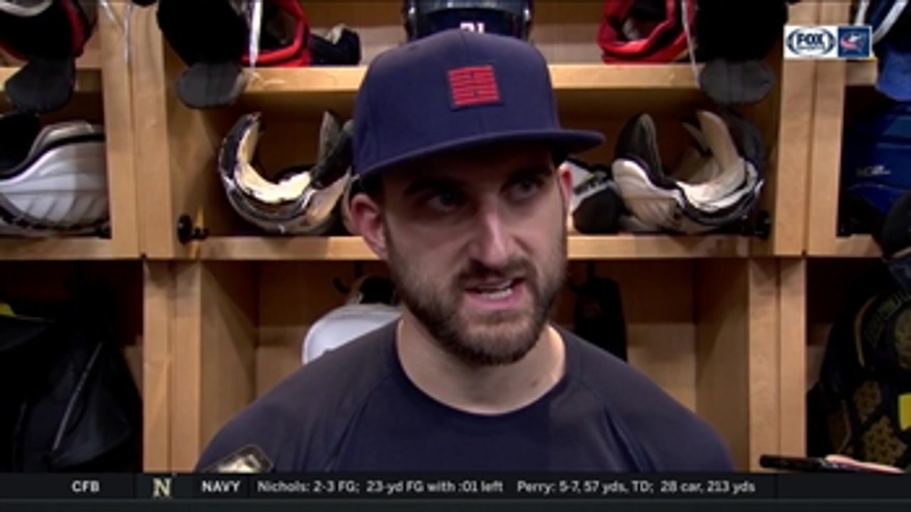 Nick Foligno: Blue Jackets' win was a great answer game against a really good team