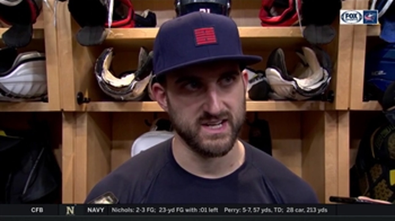 Nick Foligno: Blue Jackets' win was a great answer game against a really good team