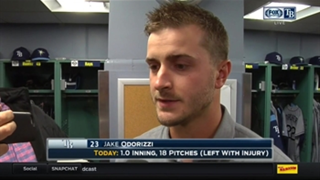 Jake Odorizzi doesn't expect hamstring injury to linger after DL stint