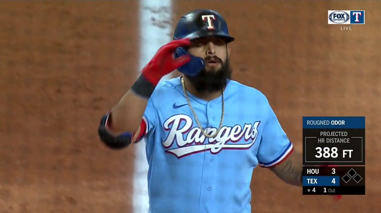HIGHLIGHTS: Rougned Odor Puts the Rangers Ahead with 3-Run BOMB