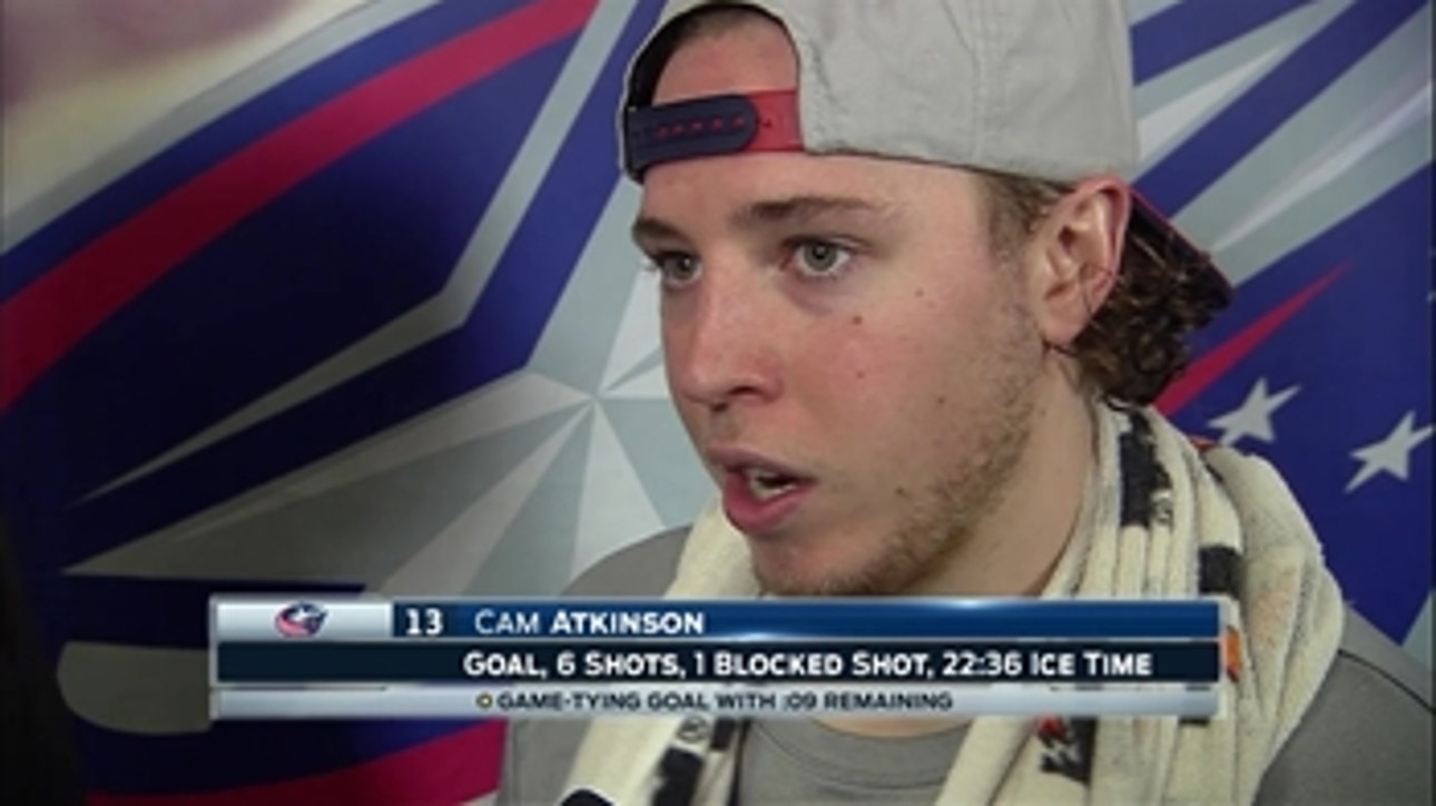 'We wanted to play the spoiler': Cam Atkinson on the Jackets comeback win