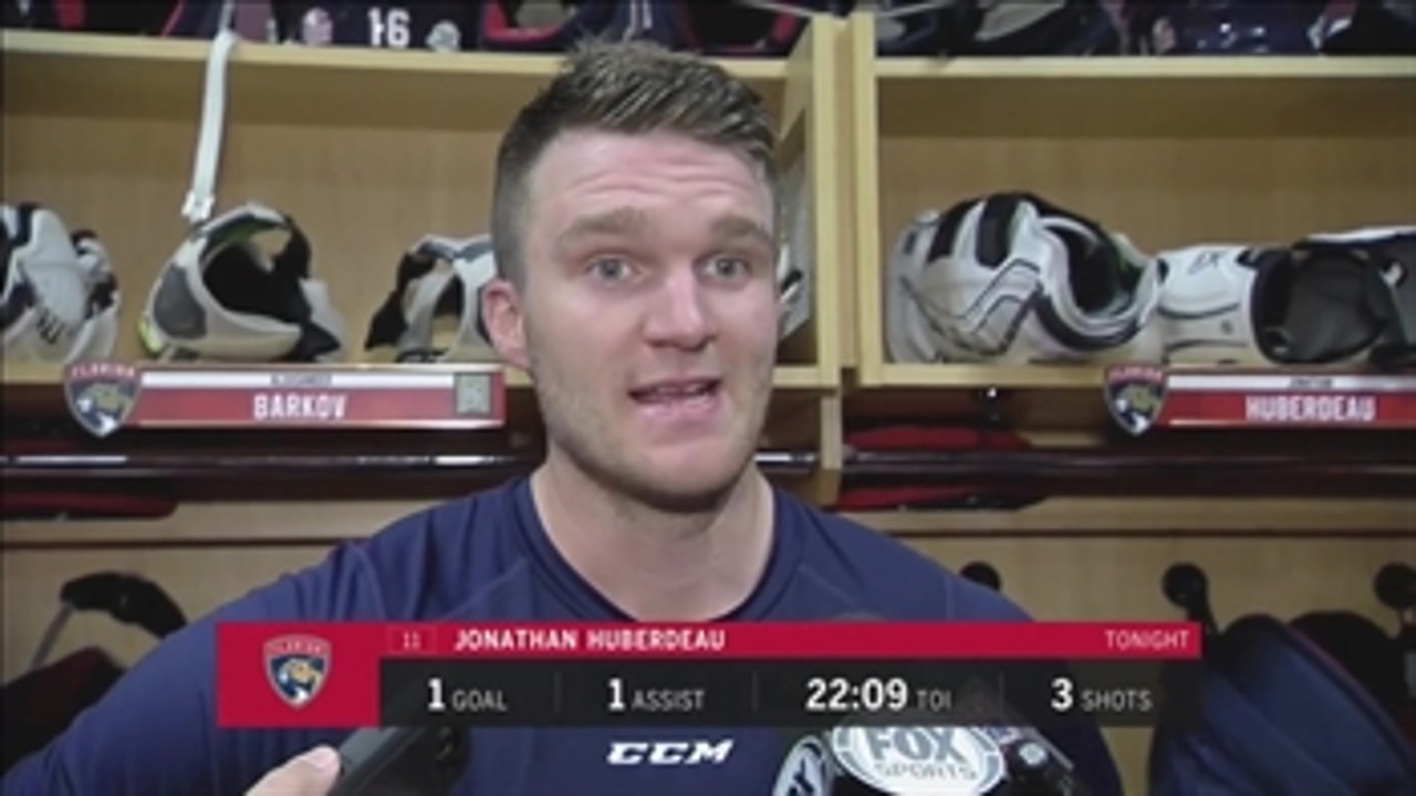 Jonathan Huberdeau: We have to battle every game to get these points