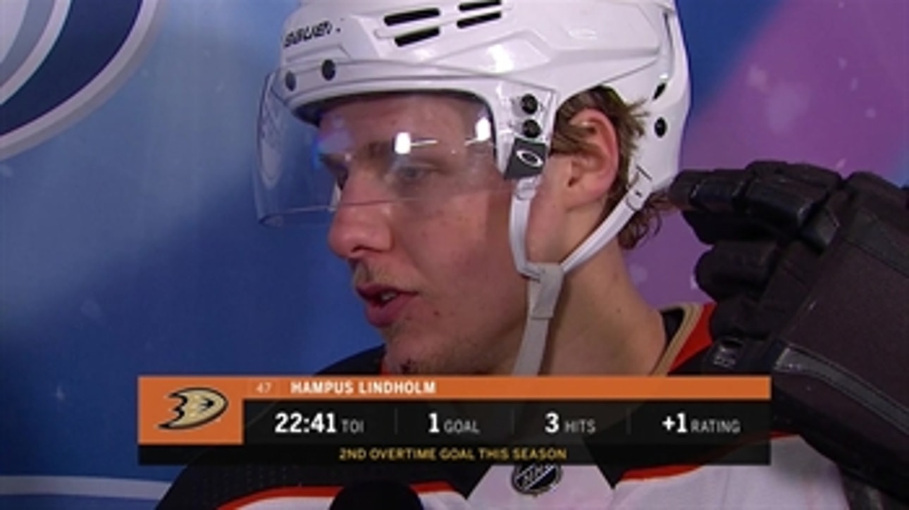 Ducks Live: Hampus Lindholm scores game winner in OT against Oilers