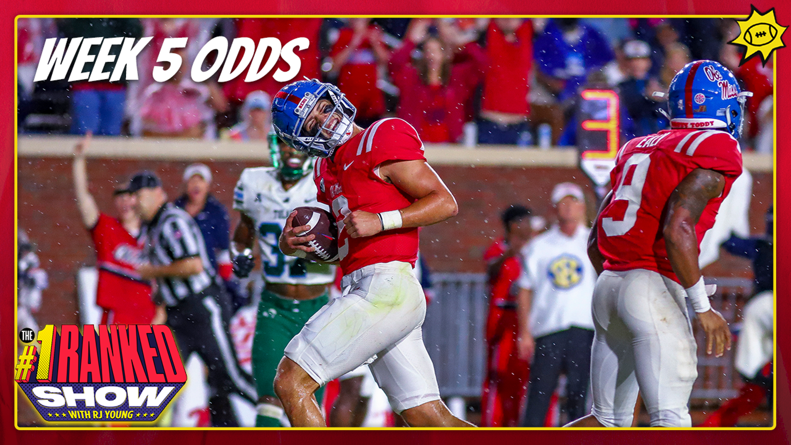 Can Ole Miss shock Alabama? RJ Young takes a look at Week 5 odds: No. 1 Ranked Show