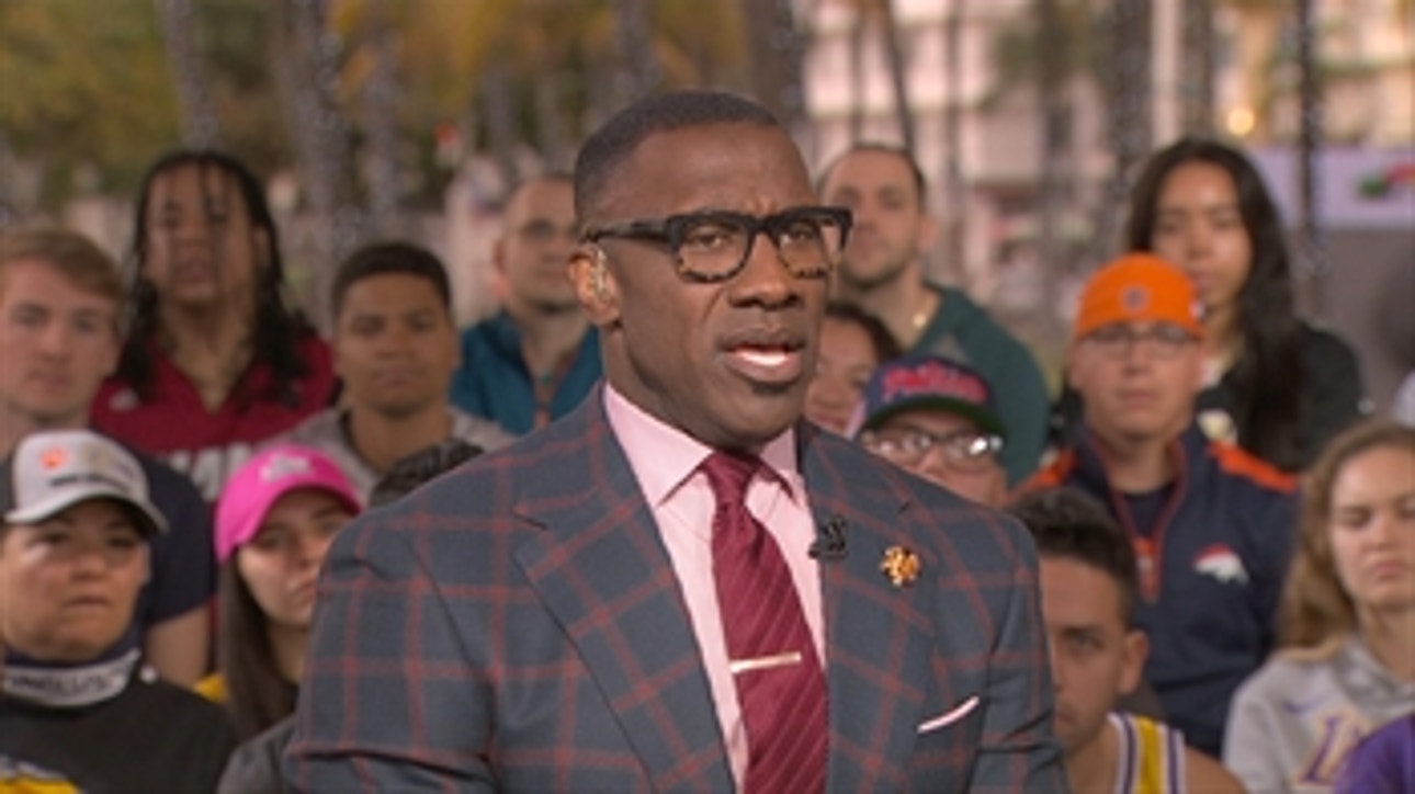 Shannon Sharpe reacts to the passing of Kobe Bryant