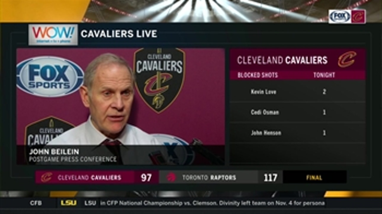 John Beilein admires the Raptors' backcourt duo of Lowry, VanVleet