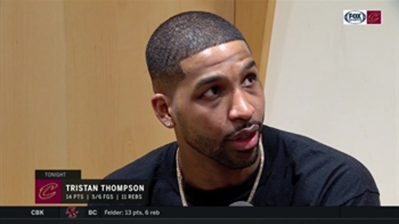 Tristan Thompson to young teammates: 'Be good to the game, and the game will be good to you'