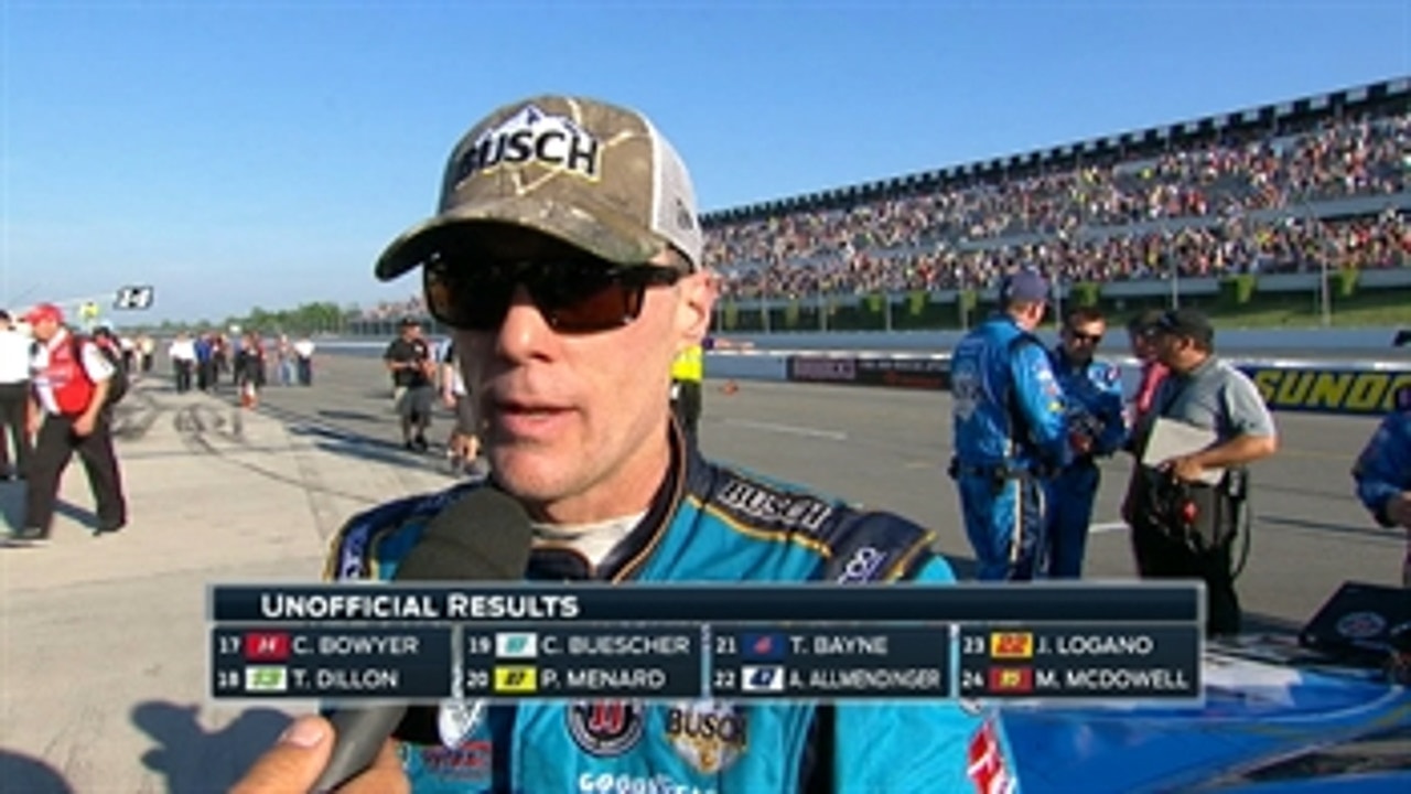 Kevin Harvick Finishes a Close Second | 2017 POCONO | FOX NASCAR