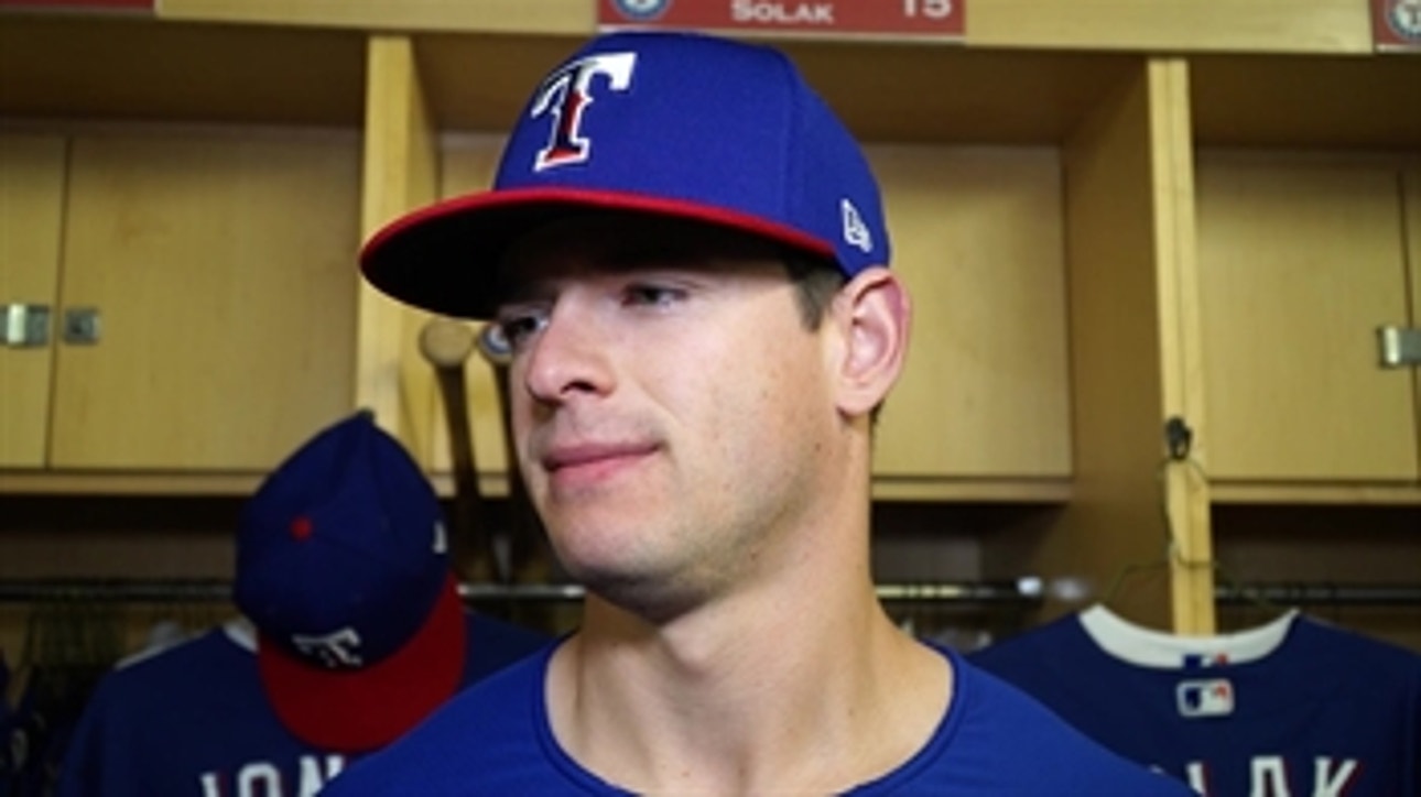 Nick Solak on Continuing to Improve at 3rd Base