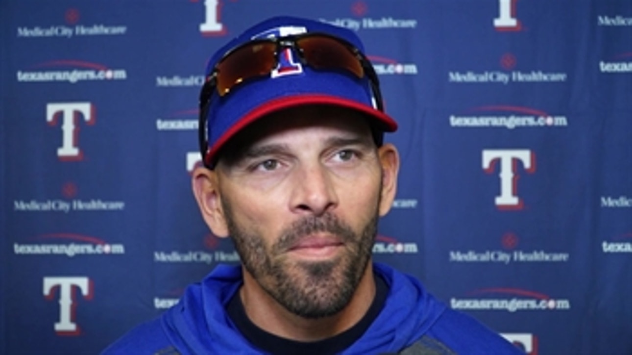 Chris Woodward talks Rougned Odor coming into Spring Training