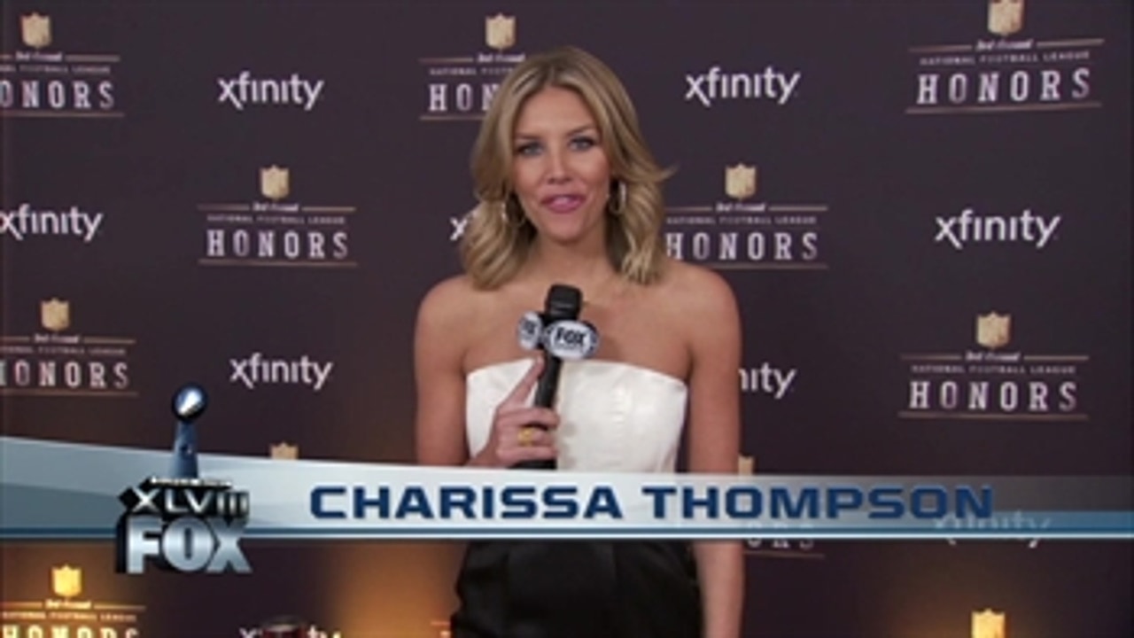 Charissa Thompson at the NFL Honors Ceremony