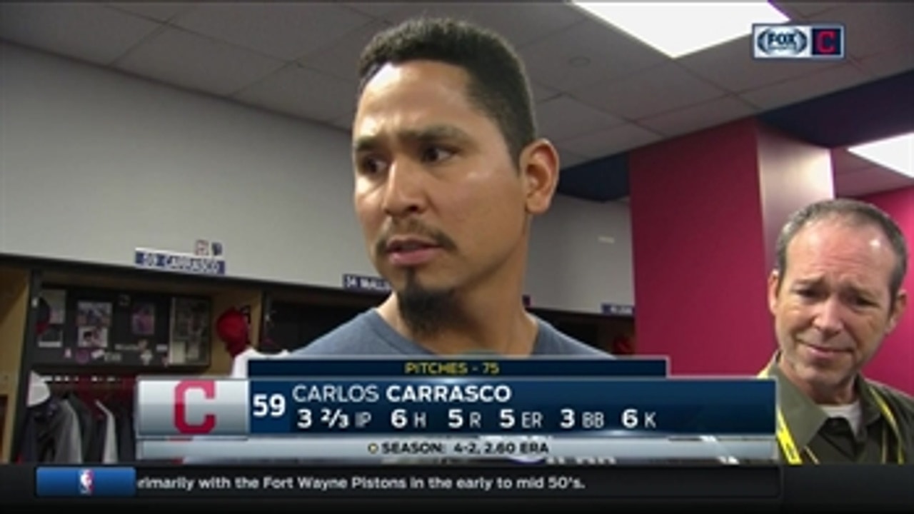 Carlos Carrasco thinks he'll be fine going forward