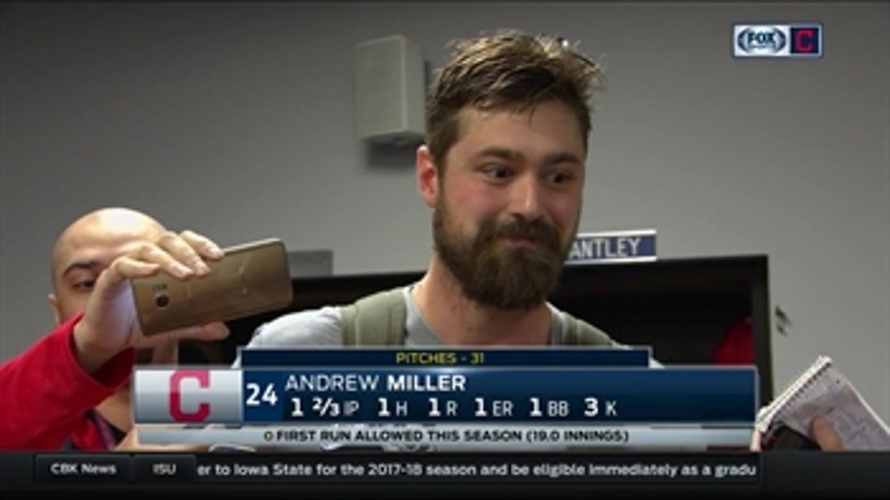Andrew Miller's taking his newfound mortality in stride