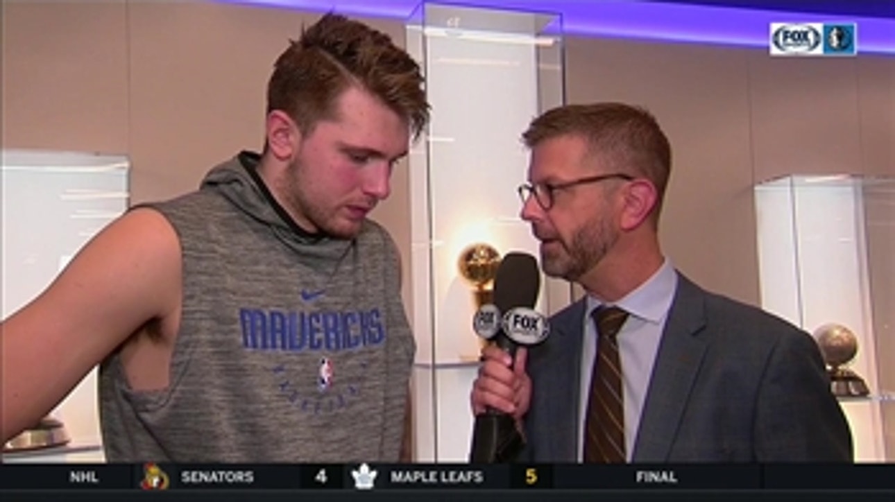 Luka Doncic on Barnes trade, Win over Charlotte