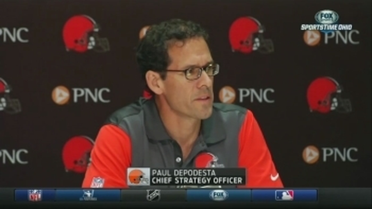 Paul DePodesta, of 'Moneyball' fame, explains transition from MLB to NFL
