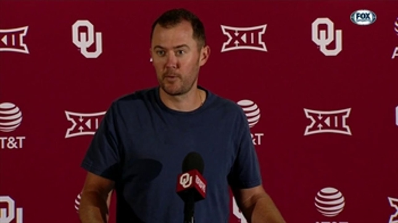 Lincoln Riley talks 37-27 win against Iowa State ' OU Sooner Football Press Conference