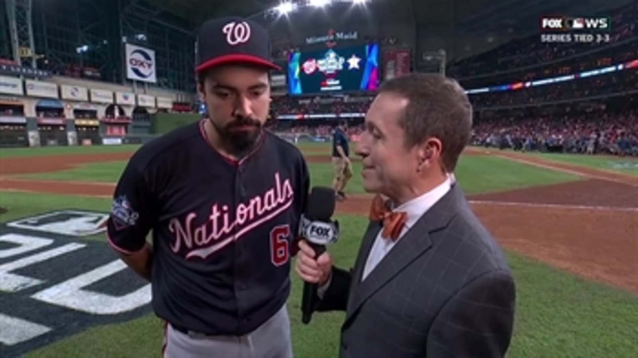 Anthony Rendon on controversial Game 6 interference call: 'We're all human'