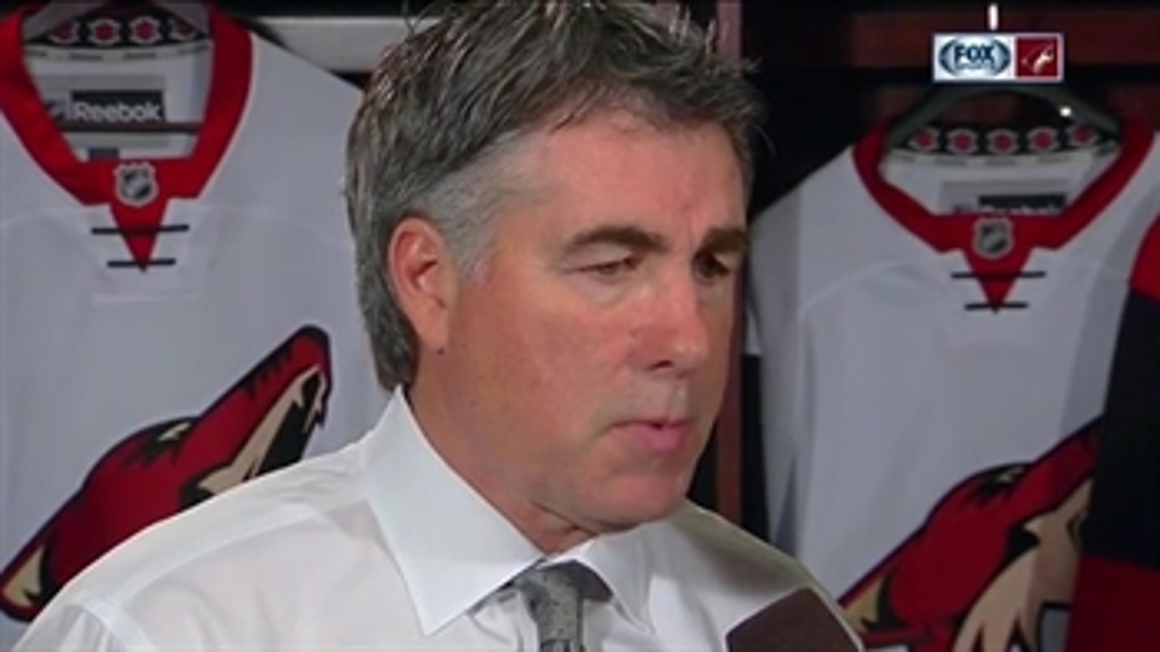 Tippett: 'We got behind and got caught chasing it'