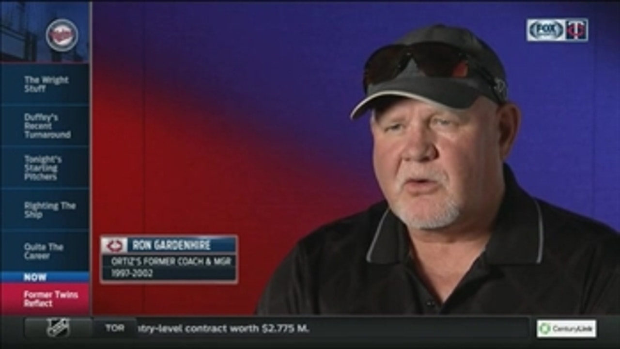 Gardenhire on David Ortiz: 'He's worked his tail off to get where he's at'