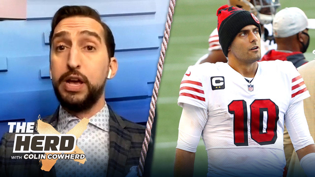 Nick Wright: 49ers are 'drawing dead' as Jimmy Garoppolo becomes the worst QB in NFC West ' THE HERD