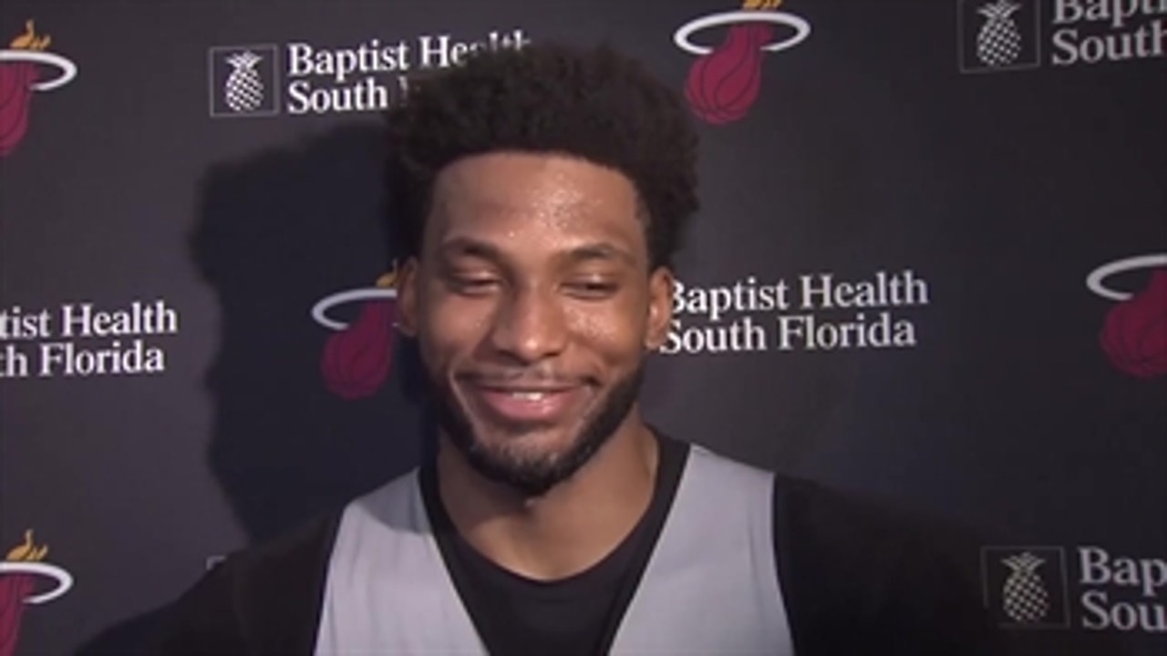 Heat's Justise Winslow feeling positive vibes since addition of Dwyane Wade