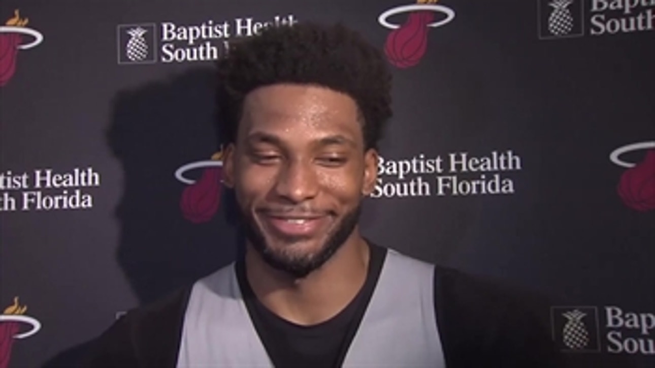 Heat's Justise Winslow feeling positive vibes since addition of Dwyane Wade