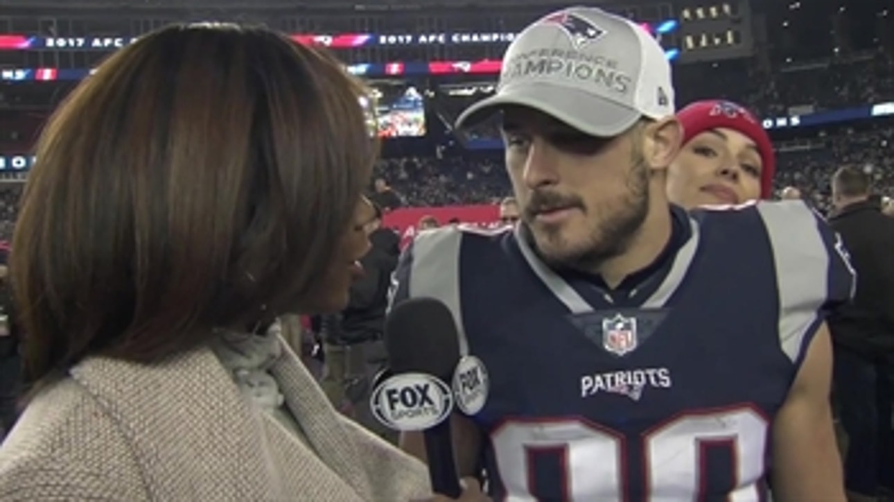 Danny Amendola's 2 TDs help lead Patriots to Super Bowl LII