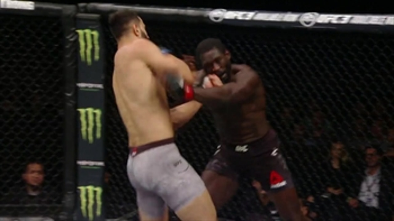 Dominick Reyes TKO's Jared Cannonier ' HIGHLIGHT ' UFC FIGHT NIGHT