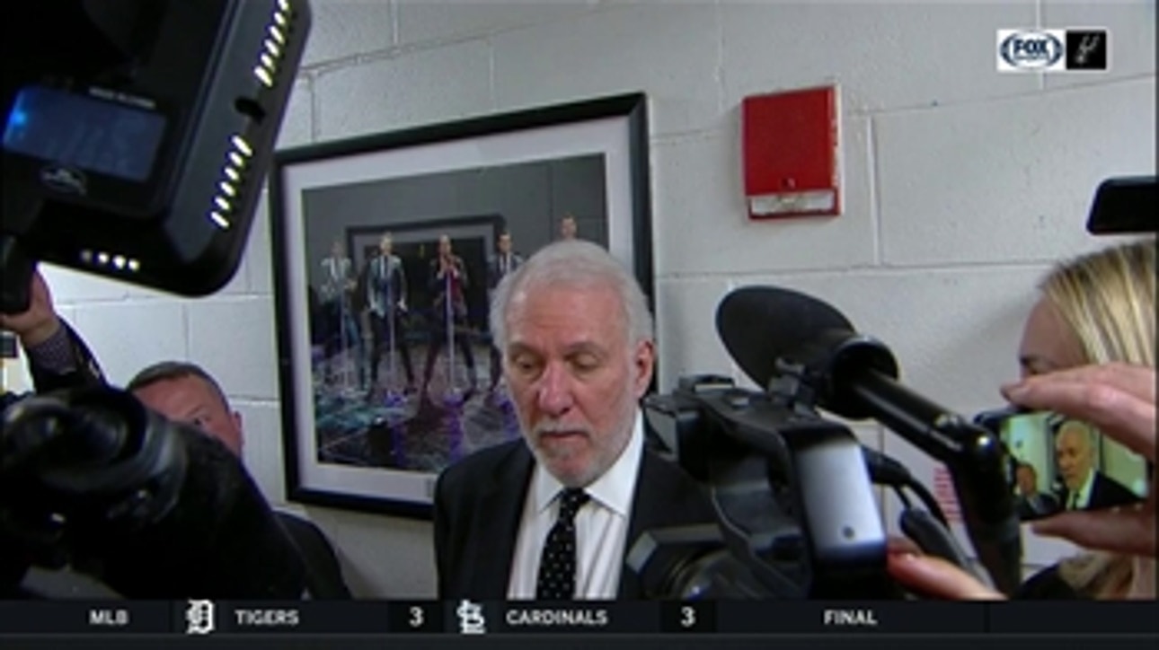 Gregg Popovich on the Spurs poor shooting in loss to Brooklyn