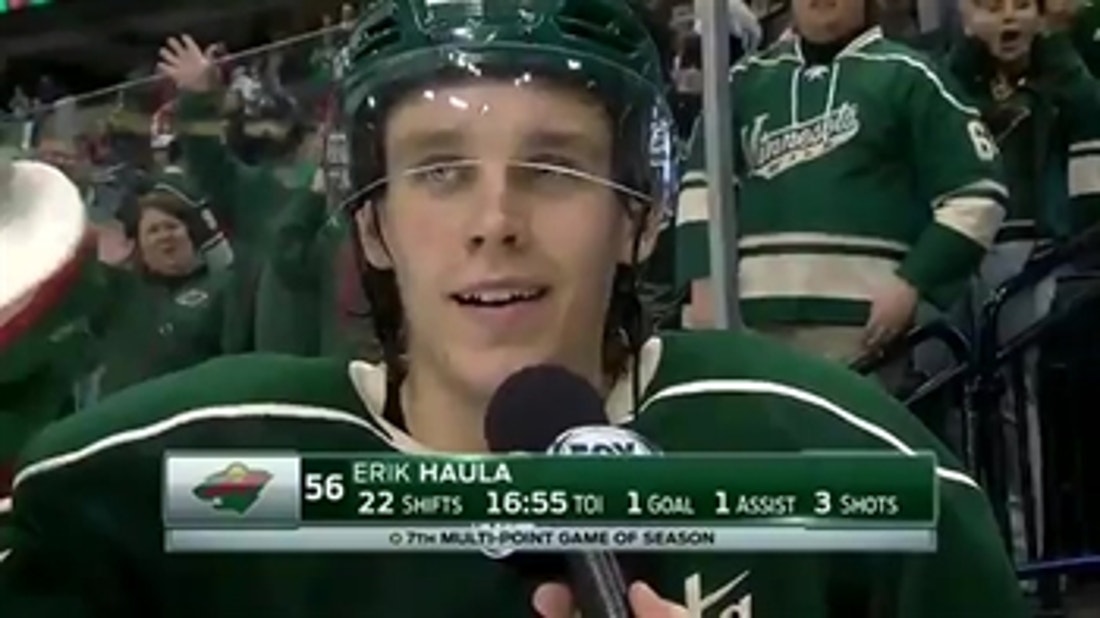 Devils' Erik Haula Scores Pinball-Style Goal After Peculiar Deflections 
