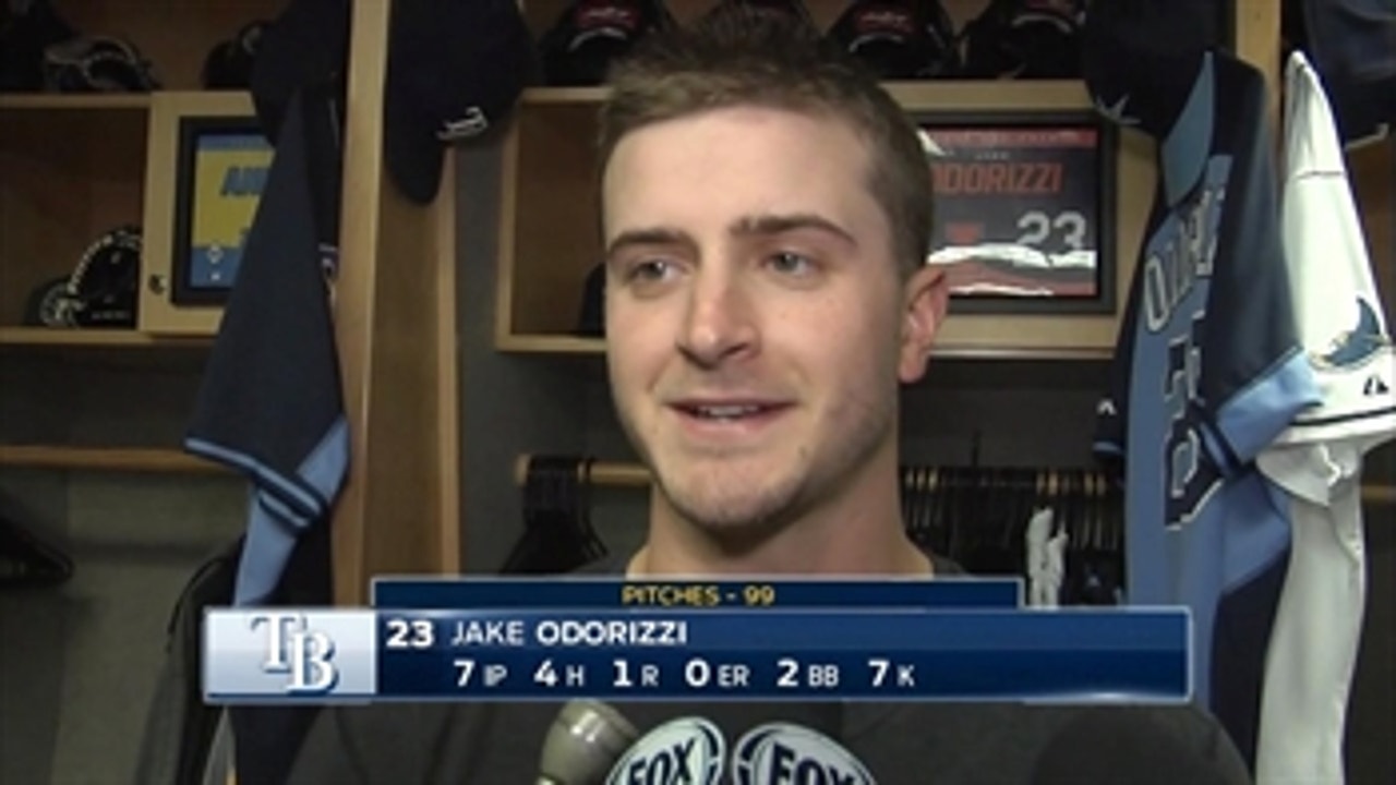 Jake Odorizzi: 'It's a good way to go out'