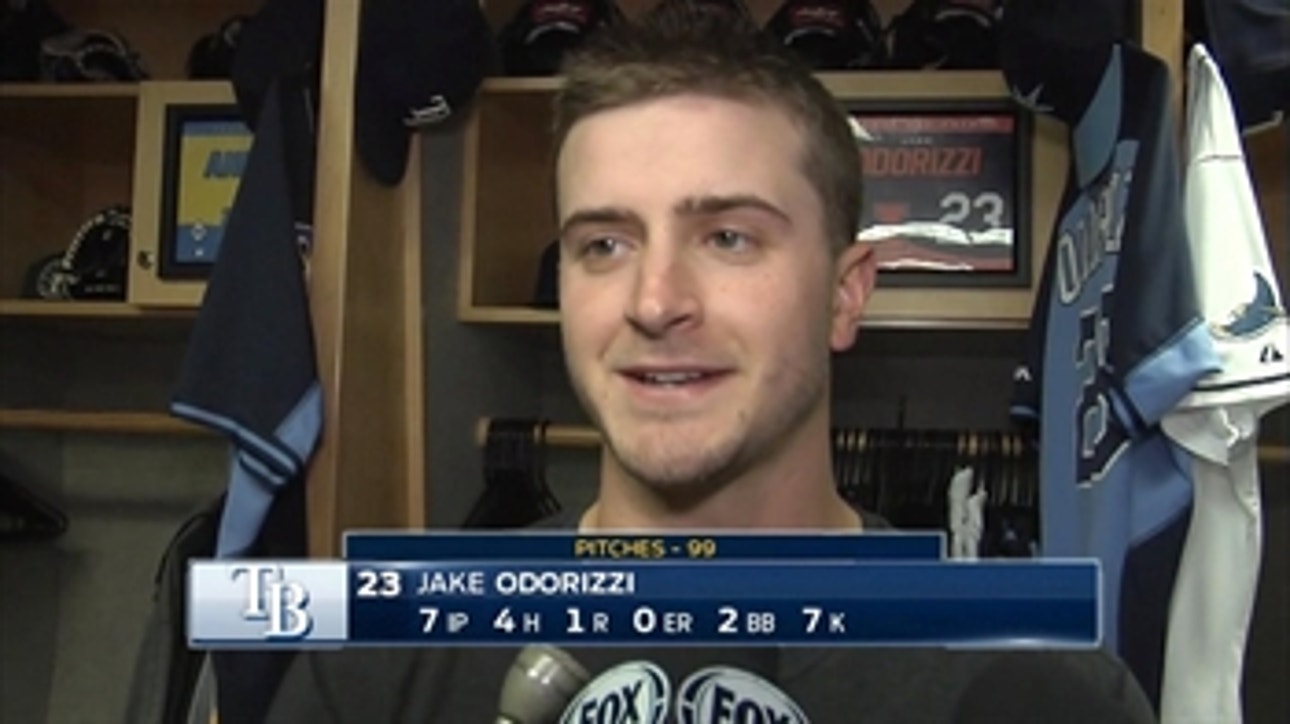 Jake Odorizzi: 'It's a good way to go out'